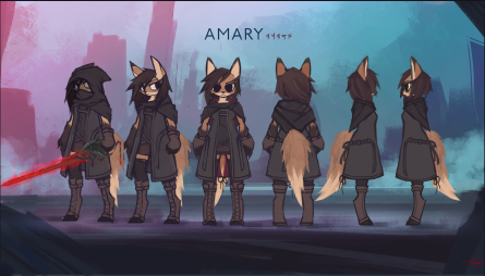 character model sheet